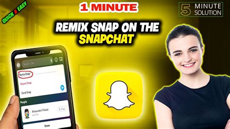 what does remixing a snap do|remix snap media.